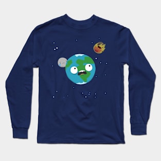 Unlucky planet Long Sleeve T-Shirt